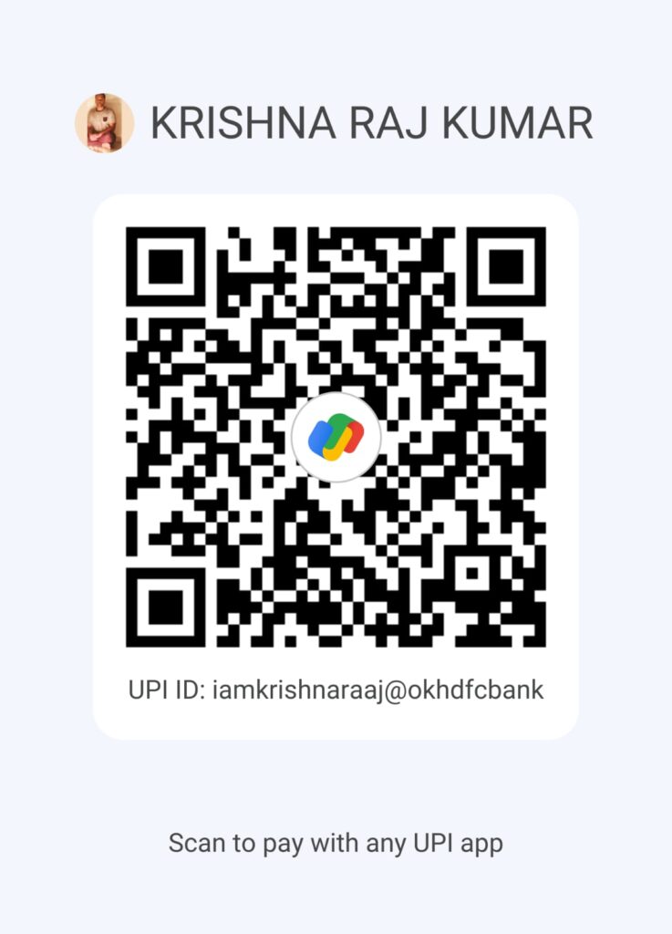 UPI QR code to support DD Divine Melodies